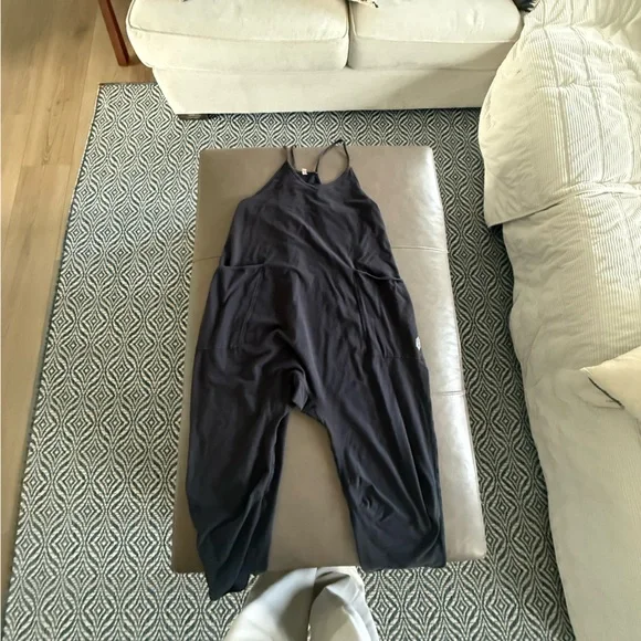 FP Movement by Free People Black Sleeveless Romper Jumpsuit - Picture 1 of 3